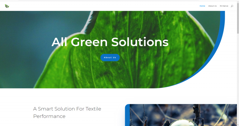 All Green Solutions project screenshot